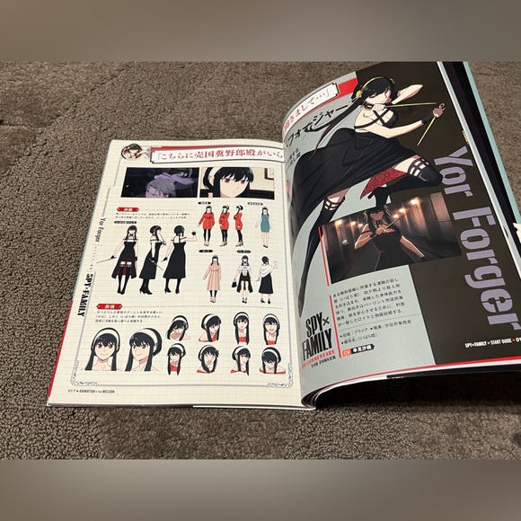 Spy x Family Official Anime Guide TV ANIMATION x 1st Mission Art Book Anime Anya - Picture 10 of 16